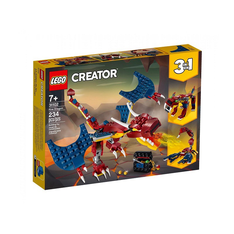 LEGO Creator 31102 Ohnivý drak