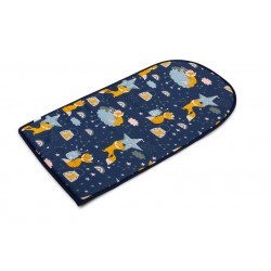 Sensillo hnízdečko pro miminko Velvet 80x45 Navy lišky