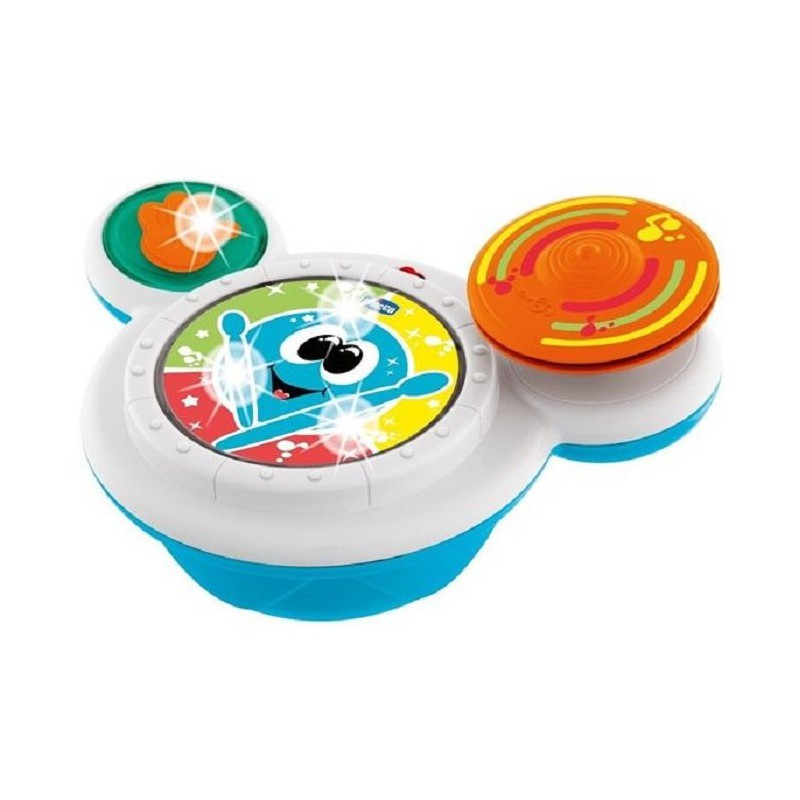 CHICCO Hračka bubny hudební 9m+ CHICCO Hračka bubny hudební 9m+