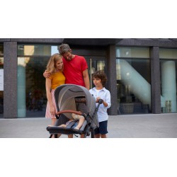 Kočárek Kinderkraft Prime Lite Grey 2v1