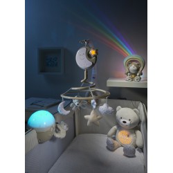 Chicco Rainbow Sky Medvídek s projektorem Neutrální