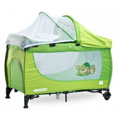 Cestovní postýlka CARETERO Grande green 