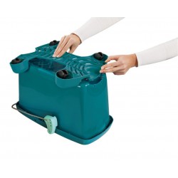 Mop s kolečky Leifheit set 52049