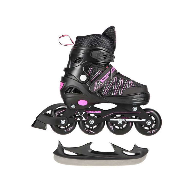 Nils NH11912 S(31-34) 2v1 BLACK/PINK Nils NH11912 S(31-34) 2v1 BLACK/PINK
