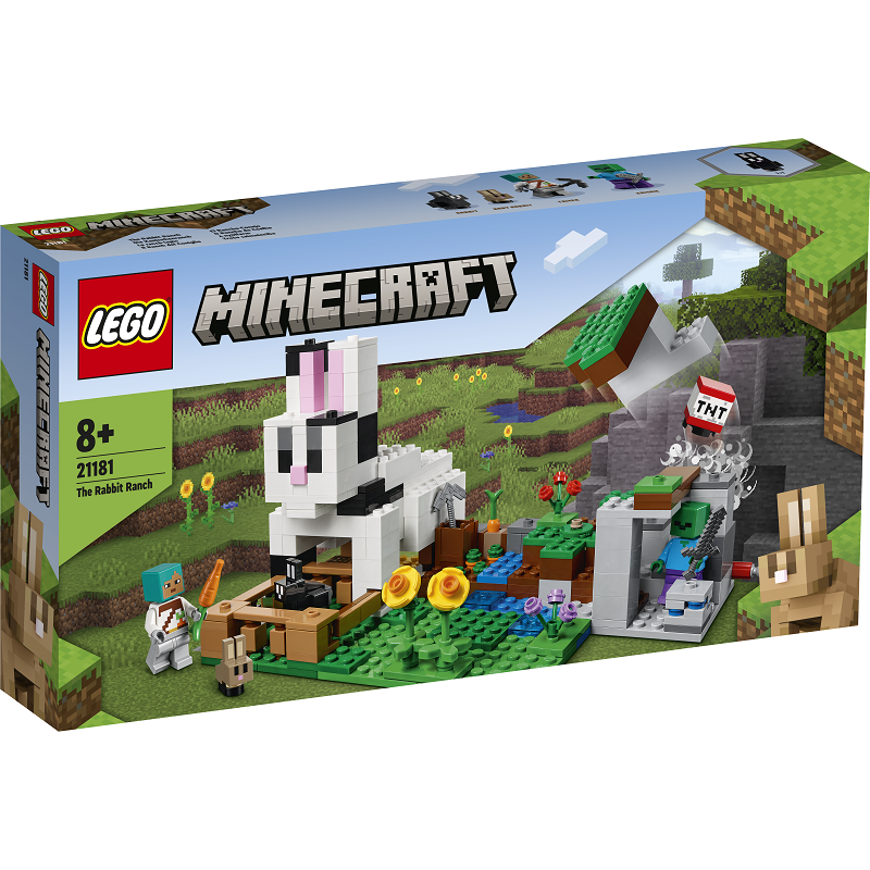 LEGO Minecraft Králičí ranč 21181