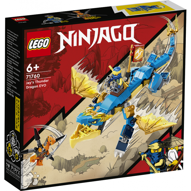 LEGO Ninjago Jayův bouřlivý drak EVO 71760