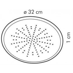 Tescoma forma na pizzu perforovaná 32 cm