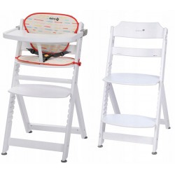 Safety 1st Timba red line/white jídelní židlička s polstrovaním