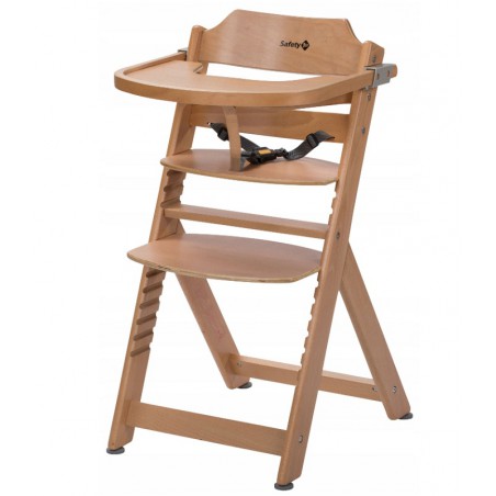 Safety 1st Timba Basic natural wood jídelní židlička
