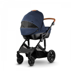 Kinderkraft kombinovaný kočárek PRIME 2V1 Mommy Bag DEEP NAVY