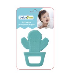 Babyjem Kousátko hračka Kaktus tyrkysový