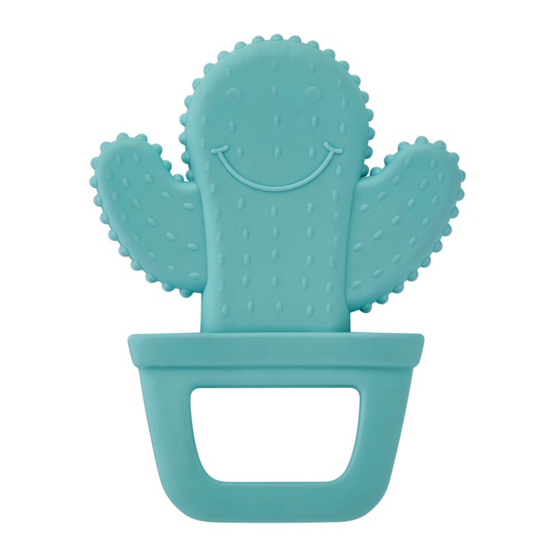 Babyjem Kousátko hračka Kaktus tyrkysový