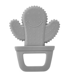 Babyjem Kousátko hračka Kaktus šedý