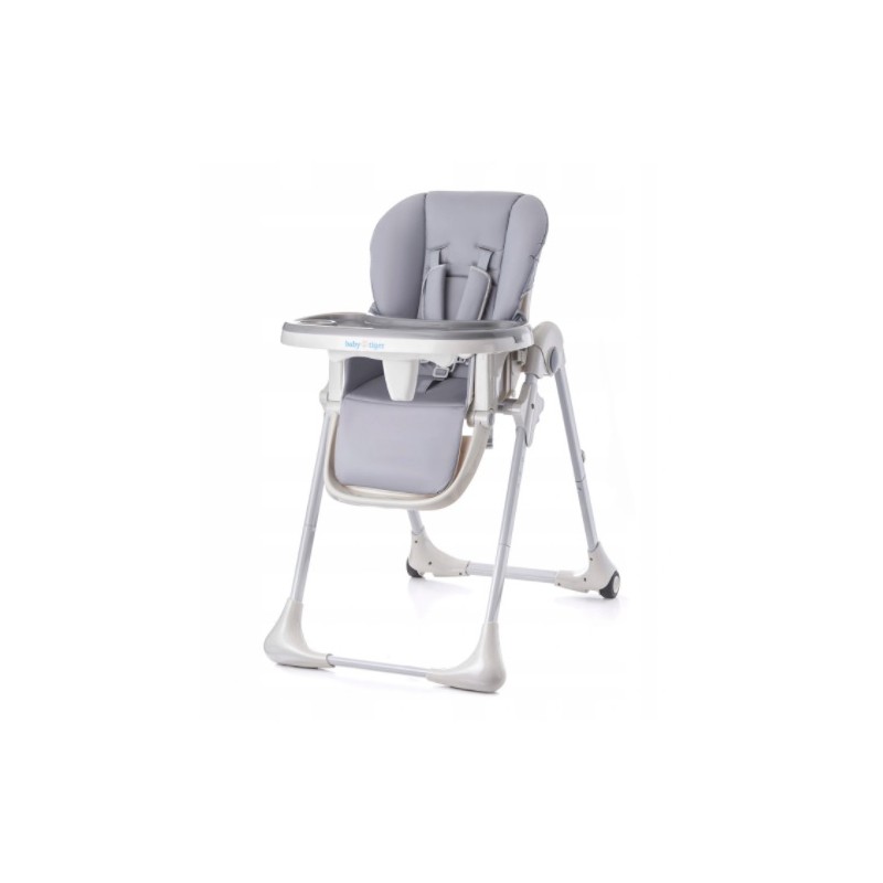 Babytiger Jídelní židlička BENJI šedá