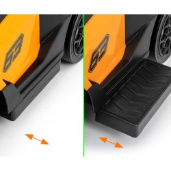 Milly Mally Lamborghini Essenza Sc v12 orange ride-on s rukojetí