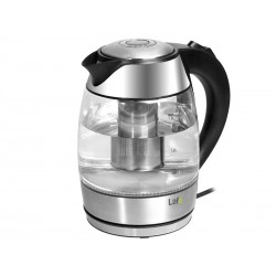 Lafe Rychlovarná konvice CEG006 skleněná INOX 1.8l