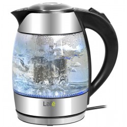 Lafe Rychlovarná konvice CEG006 skleněná INOX 1.8l