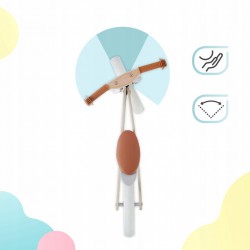 Kinderkraft Dětské běžecké kolo RUNNER natural grey