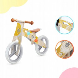 Kinderkraft Dětské běžecké kolo RUNNER natural grey