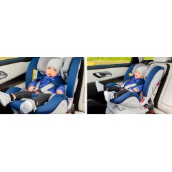 Autosedačka Kidwell Spot Blue Isofix 0-36kg