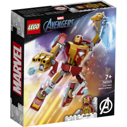 Lego Super Heroes 76203 Iron Manovo robotické brnění