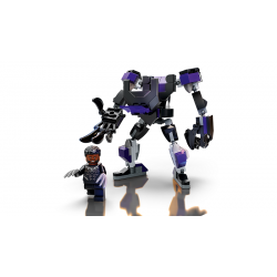 Lego Super Heroes 76204 Black Pantherovo robotické brnění, 124 dílků
