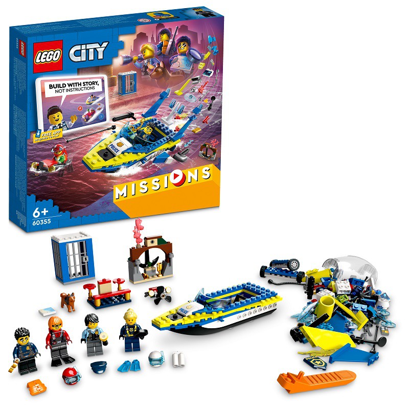 Lego City 60355 Mise detektiva pobřežní stráže