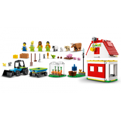 LEGO City 60346 Stodola a zvířátka z farmy