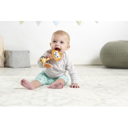 Tiny Love Chrastítko a kousátko smart lev Leonardo žlutá