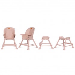 Kidwell Jídelní židlička EATAN pink