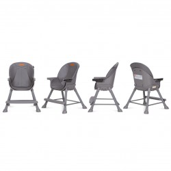 Kidwell Jídelní židlička EATAN grey