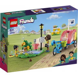 Lego Friends Záchrana pejska na kole 41738