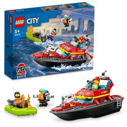 Lego City Hasičská záchranná loď a člun 60373