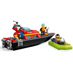 Lego City Hasičská záchranná loď a člun 60373