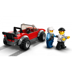 Lego City Honička auta s policejní motorkou 60392