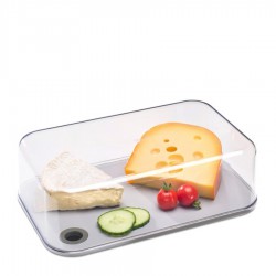 Mepal Modula plastová dóza na uzeniny a sýr s prkýnkem 2,8 l