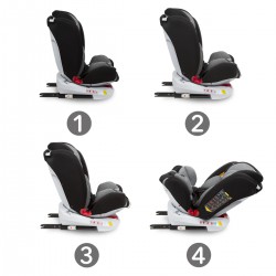 Autosedačka Kidwell ORBIT Black 0-36 kg s isofixem