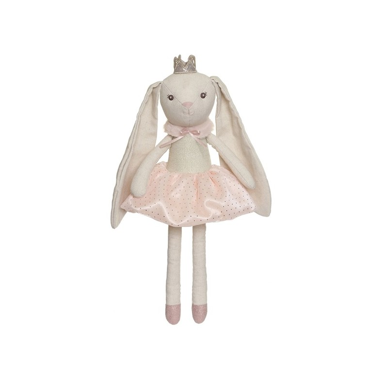 Teddykompaniet Plyšová baletka Bunny Line, 40cm