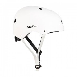 Nils helma MTW001 bílá L (58-61cm)