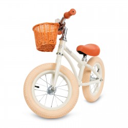 Kidwell Bicycle CLASSY 12" kola s košíkem krémová