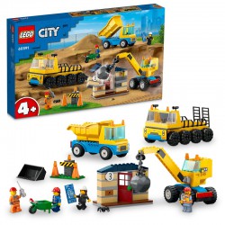 LEGO City Vozidla ze stavby a demoliční...