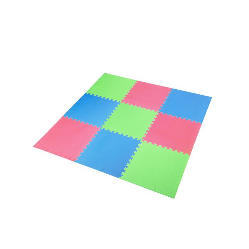 One fitness MP10 Puzzle podložka zelená/modrá/červená One fitness MP10 Puzzle podložka zelená/modrá/červená