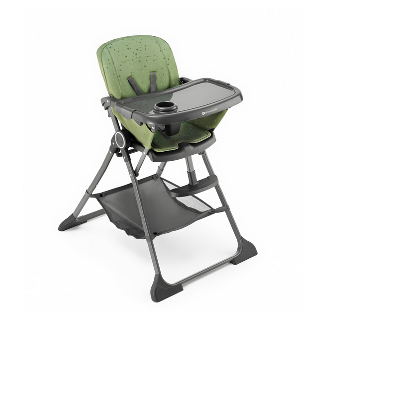 Kinderkraft Jídlení židlička FOLDEE zelená