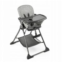 Kinderkraft Jídlení židlička FOLDEE šedá