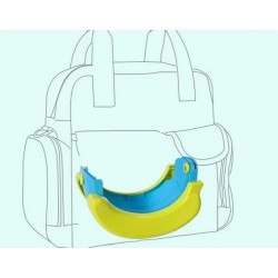 Cestovní noční stolek Primabobo, skládací Banana