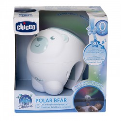 Lampička projektor Chicco medvídek modrá