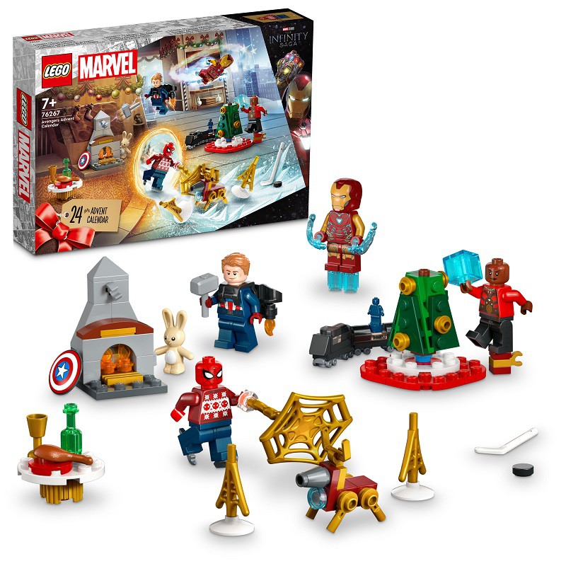 Lego Adventní kalendář Avengers 76267 Lego Adventní kalendář Avengers 76267