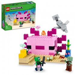 Lego Minecraft Domeček axolotlů 21247