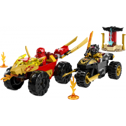 Lego Ninjago Kai a Ras v duelu auta s motorkou 71789