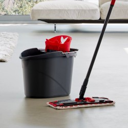 Kbelík a plochý mop Vileda ultramax + rukavice